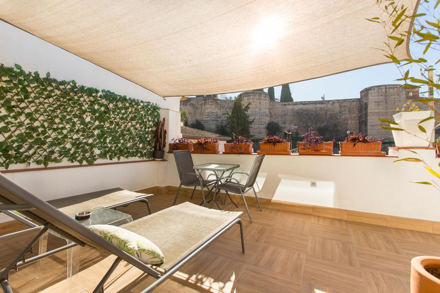 Apartamento Con Terraza Y Cochera Albaycin Granada Exterior foto